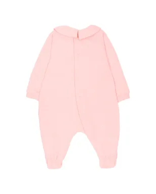 Moschino Kids ベアモチーフ ラウンドカラー パジャマ - ピンク - サムネイル2