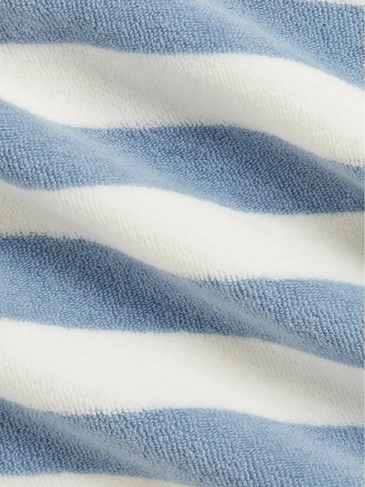 POLO RALPH LAUREN KIDS ストライプ柄 ロゴ刺繍 ショートセット ブルー - 画像3