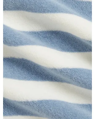 POLO RALPH LAUREN KIDS ストライプ柄 ロゴ刺繍 ショートセット ブルー - サムネイル3