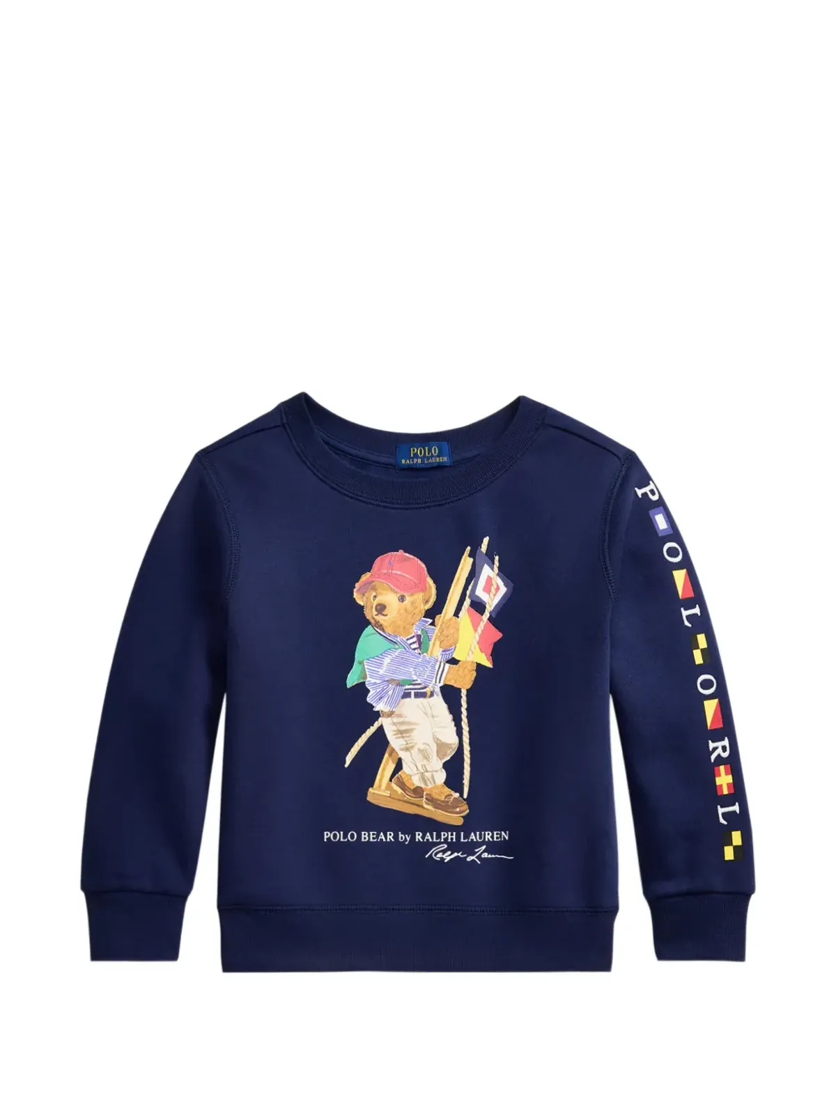 POLO RALPH LAUREN KIDS プリント入りスウェットシャツ - 画像1