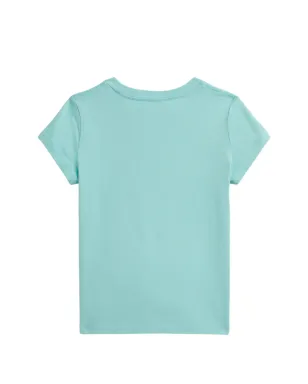 POLO RALPH LAUREN KIDS プリントコットンTシャツ - Blue - サムネイル2