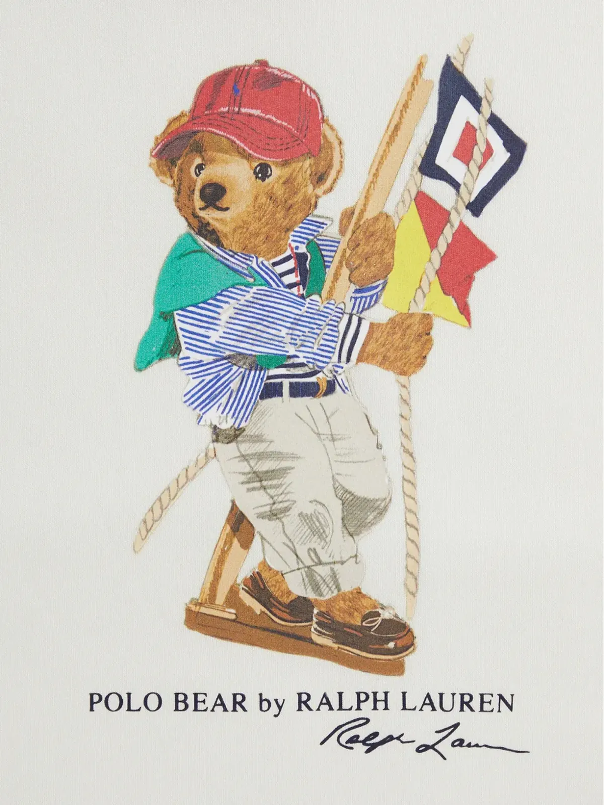POLO RALPH LAUREN KIDS ベアモチーフ フーディ - 画像3