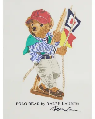 POLO RALPH LAUREN KIDS ベアモチーフ フーディ - サムネイル3