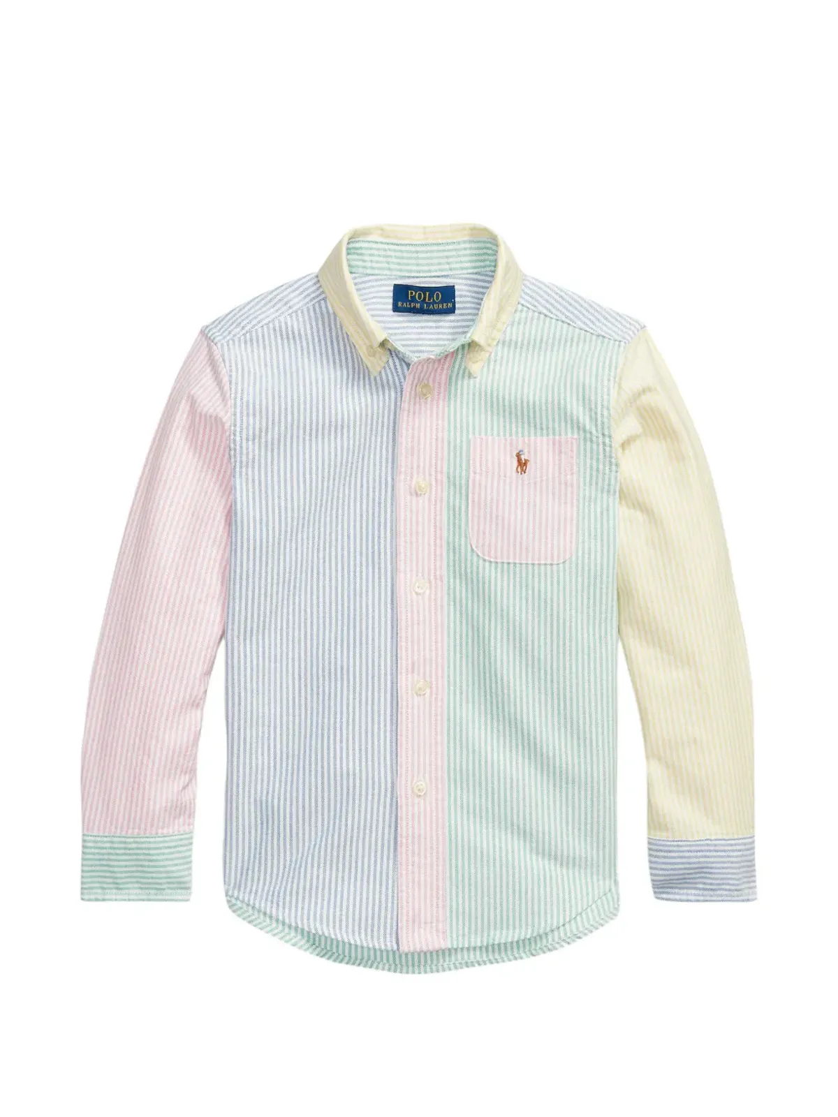 POLO RALPH LAUREN KIDS ストライプ胸ポケットシャツ - 画像1