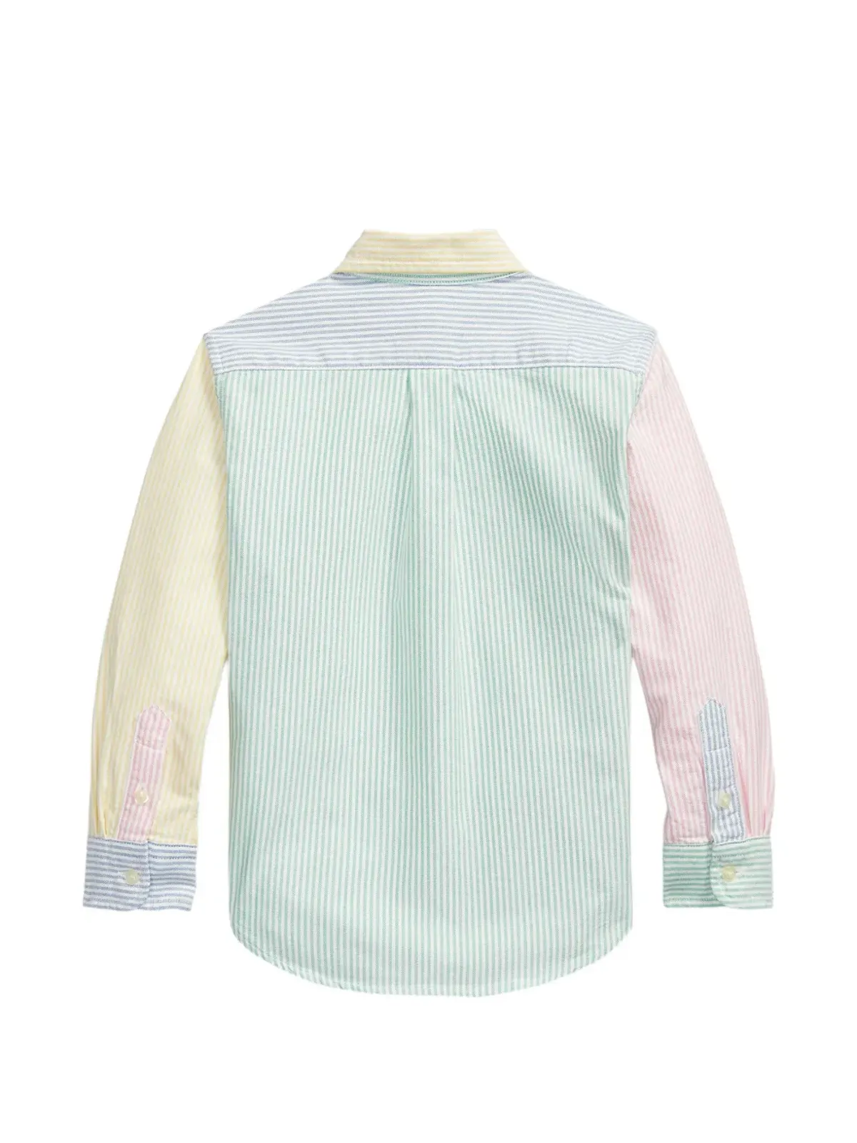 POLO RALPH LAUREN KIDS ストライプ胸ポケットシャツ - 画像2