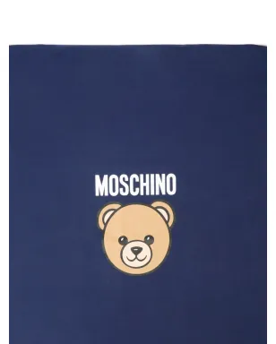 Moschino Kids ベアロゴブランケット - サムネイル3