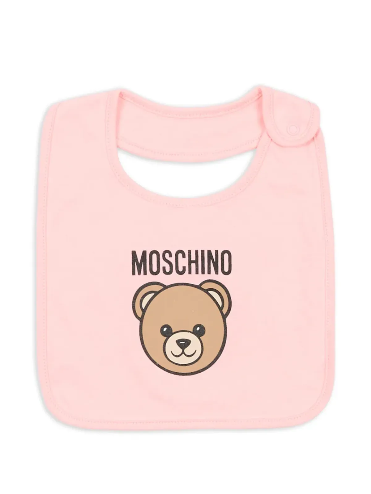 Moschino Kids ロゴディテール帽子セット - ピンク - 画像2
