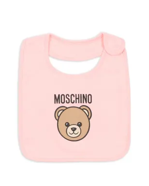 Moschino Kids ロゴディテール帽子セット - ピンク - サムネイル2