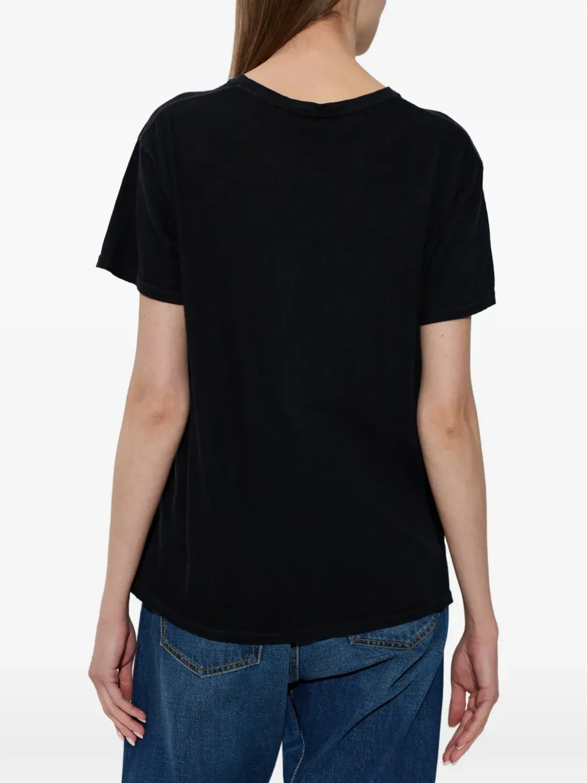 R13 プリント クルーネックTシャツ - ブラック - 画像4