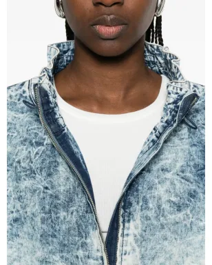 MARANT ÉTOILE ジップドデニムジャケット - ブルー - サムネイル5