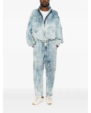 MARANT ÉTOILE ジップドデニムジャケット - ブルー - サムネイル2