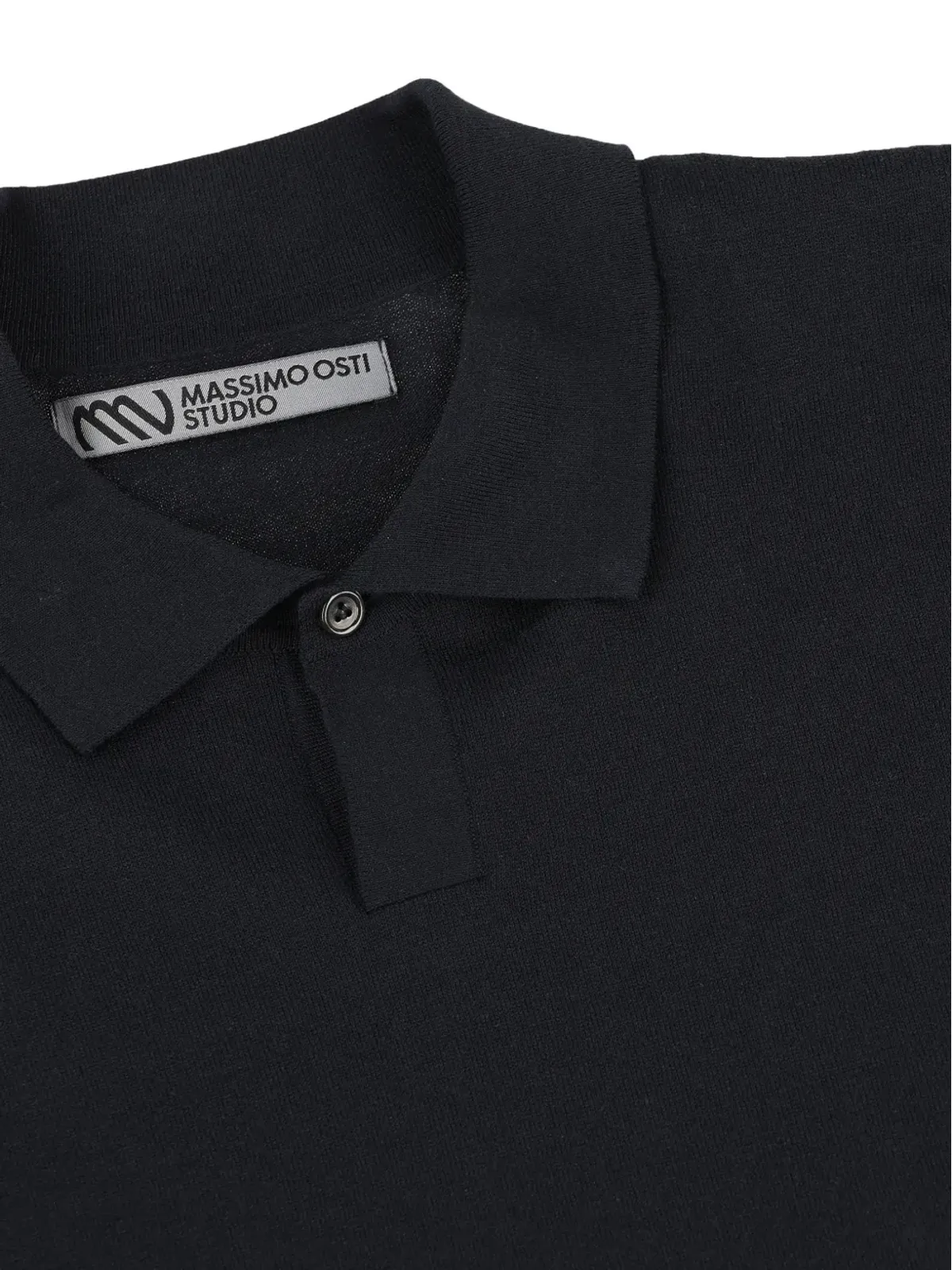 Massimo Osti Studio ボタン付き半袖ポロシャツ - 画像3