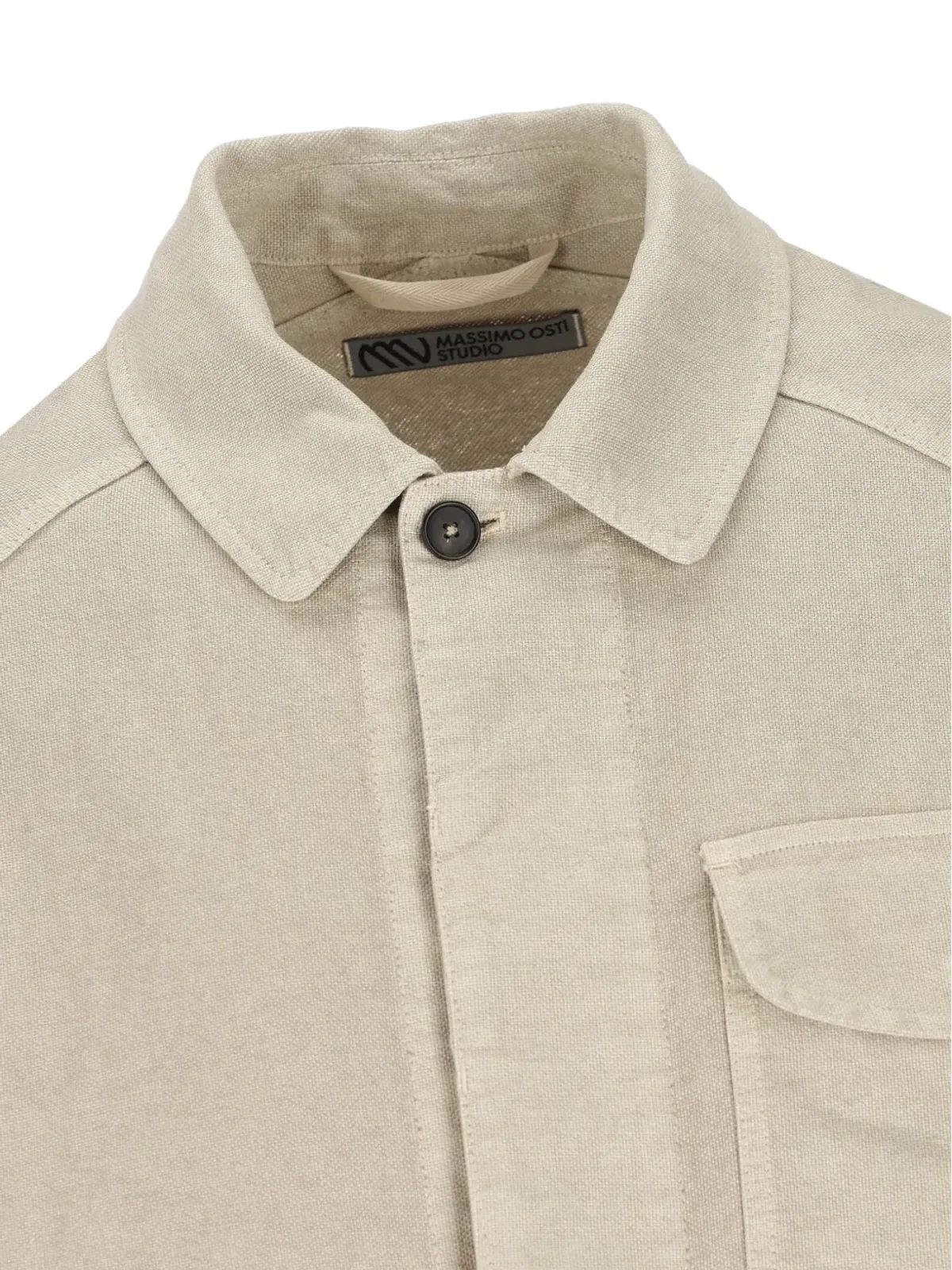 Massimo Osti Studio チェストポケットジャケット - Neutrals - 画像4