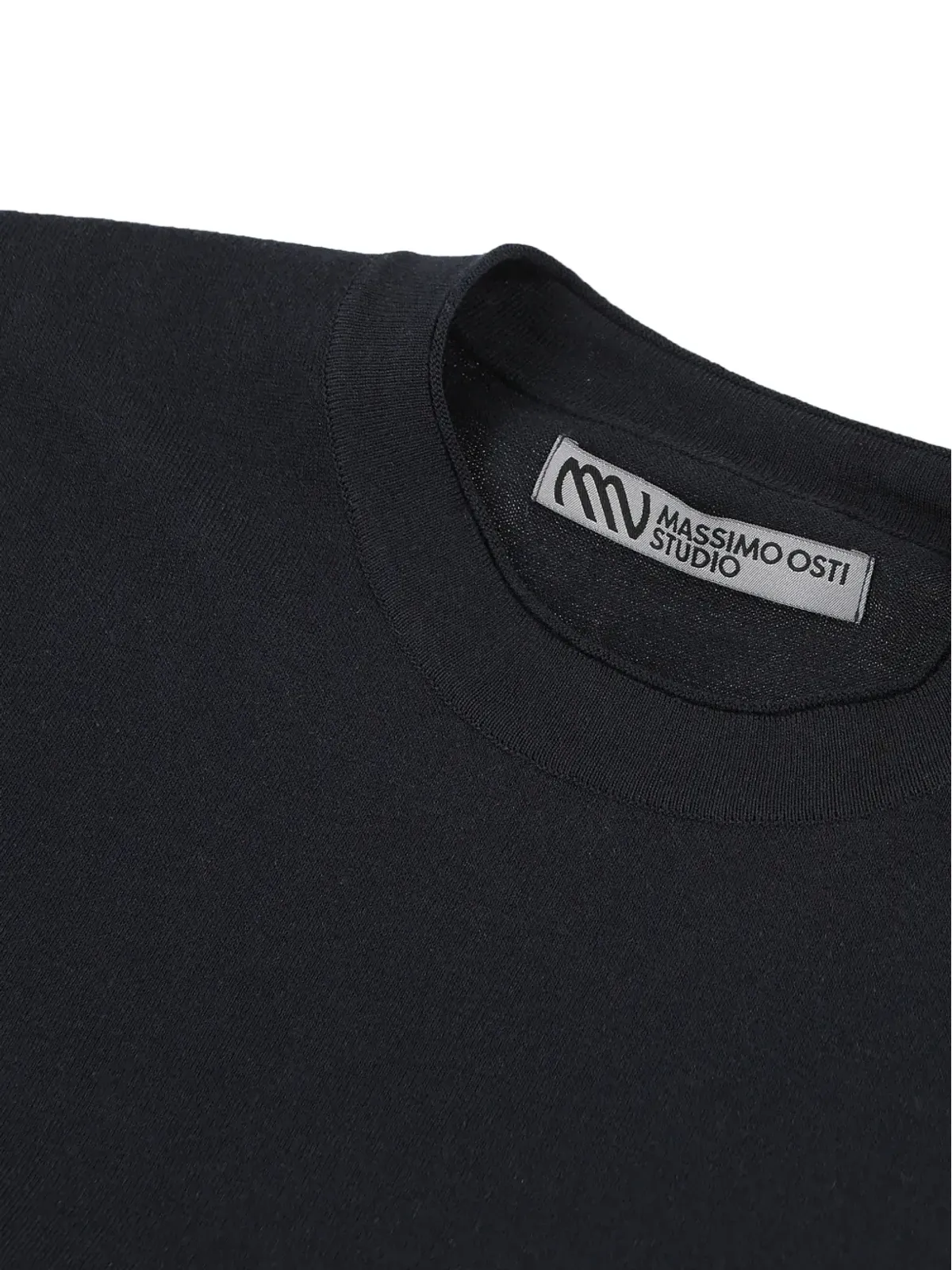 Massimo Osti Studio ロゴ入りクルーネックセーター - 画像4
