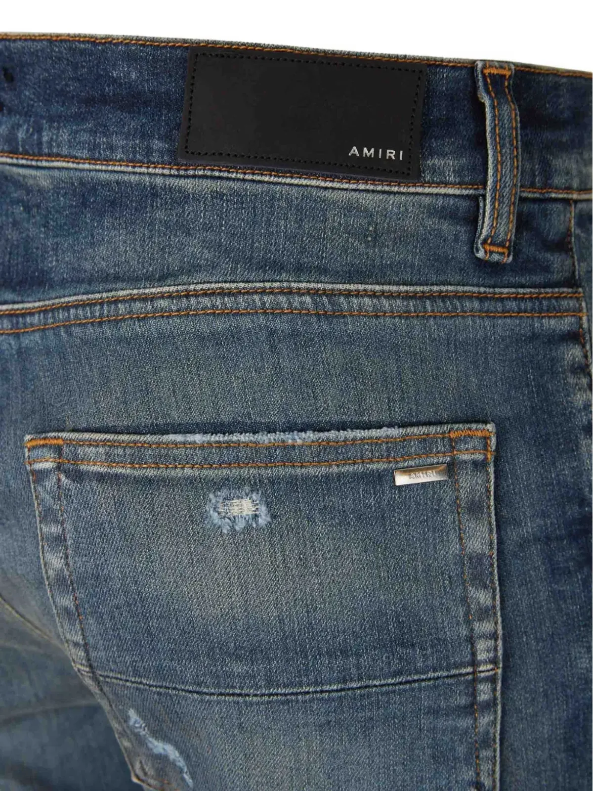 AMIRI ディストレッドディテール スキニージーンズ - 画像5