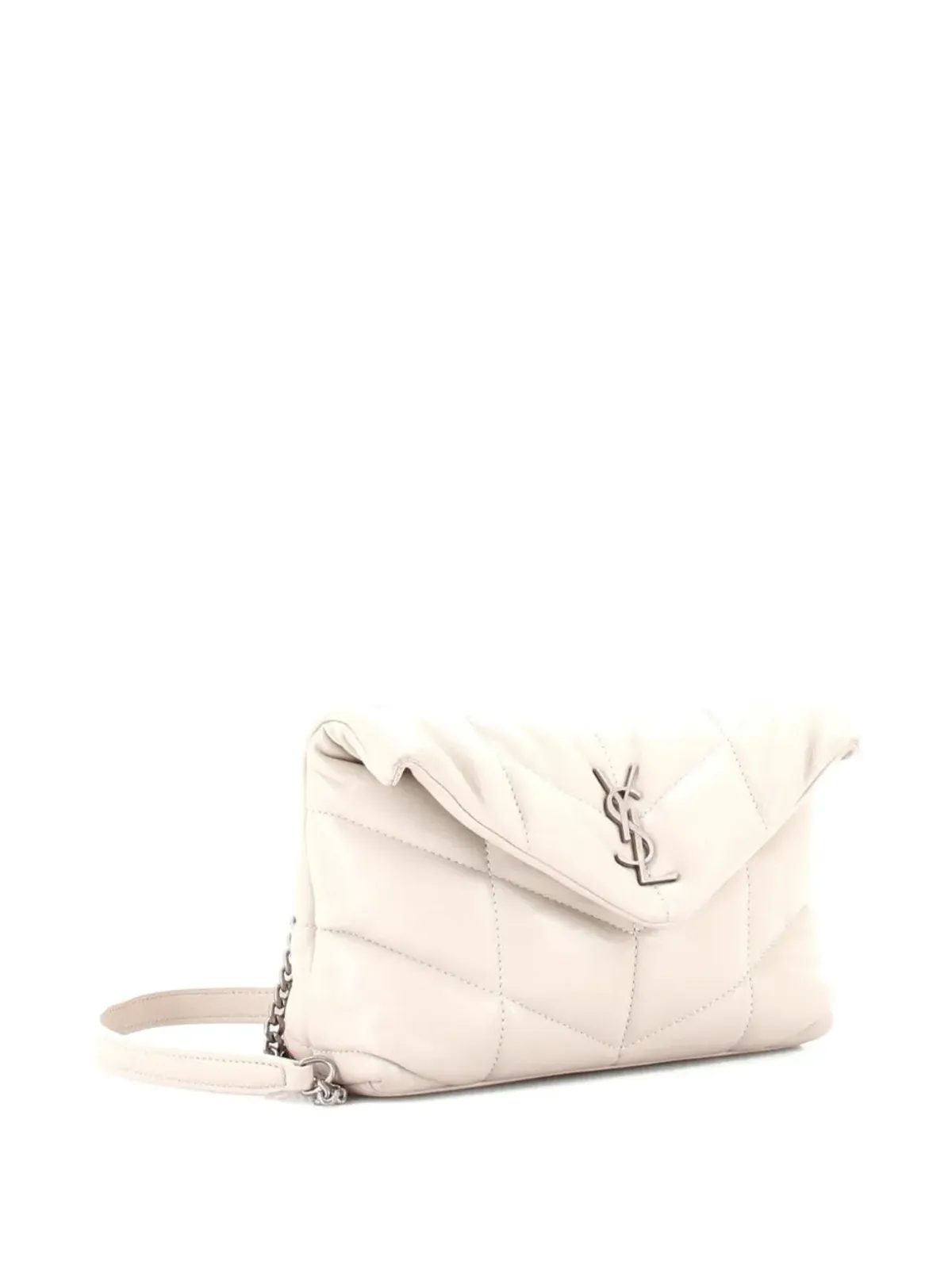 Saint Laurent Pre-Owned ルルー・パファーショルダーバッグ キルテッドレザー ミニ・クロスボディ・バッグ - 画像3