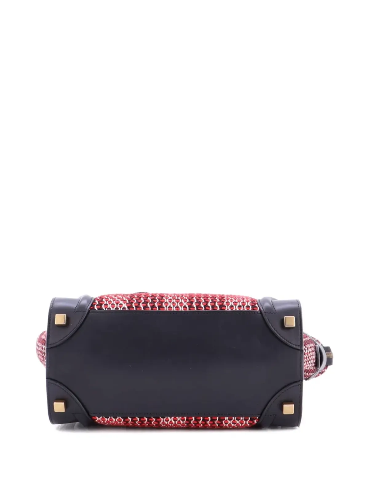 Celine Vintage ツイード ミニ トートバッグ - 画像4