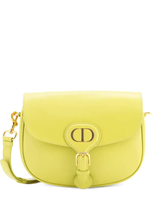 Christian Dior Pre-Owned Christian Dior Pre-Owned ボビー・フラップ・バッグ レザー クロスボディバッグ グリーンの商品画像