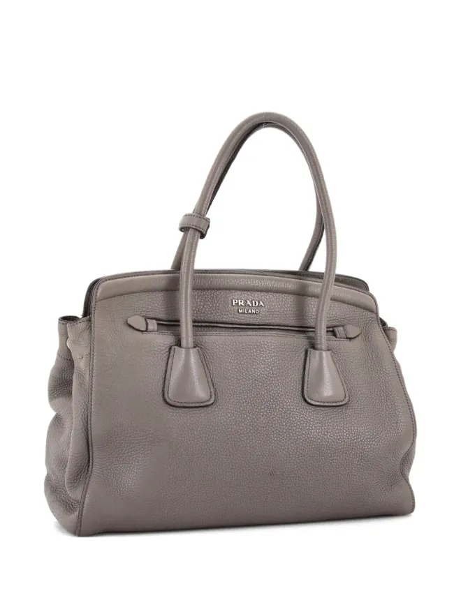 Prada Pre-Owned Prada Pre-Owned キュイールフレーム コンバーチブル ヴィテロ ダイノ トートバッグの商品画像