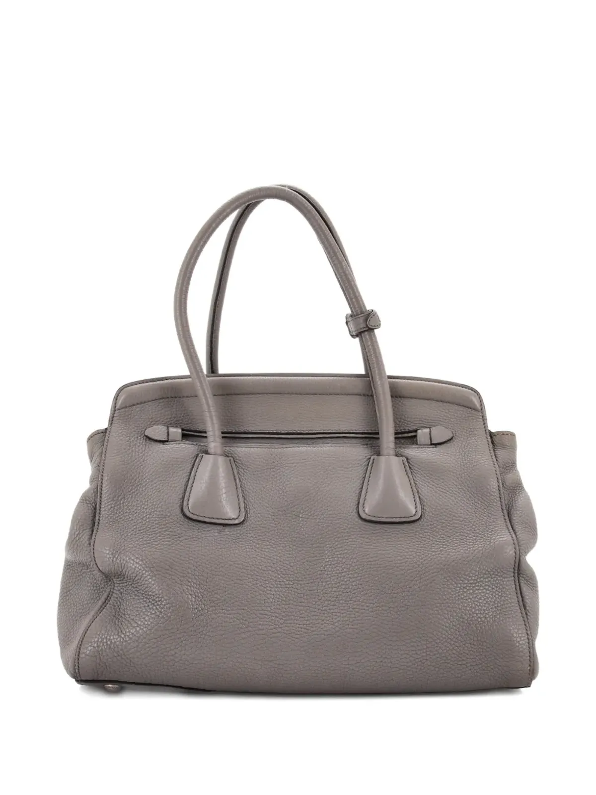 Prada Pre-Owned キュイールフレーム コンバーチブル ヴィテロ ダイノ トートバッグ - 画像2