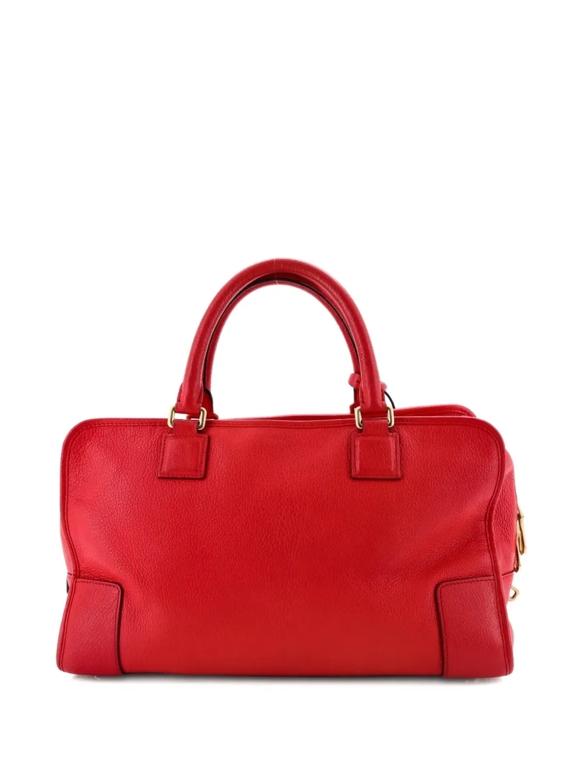 Loewe Pre-Owned アマゾナ NM バッグ レザー サッチェル - レッド - 画像2