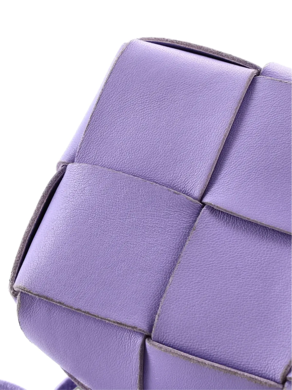 Bottega Veneta Pre-Owned カセット Maxi Intrecciato ミニ バケットバッグ - Purple - 画像5
