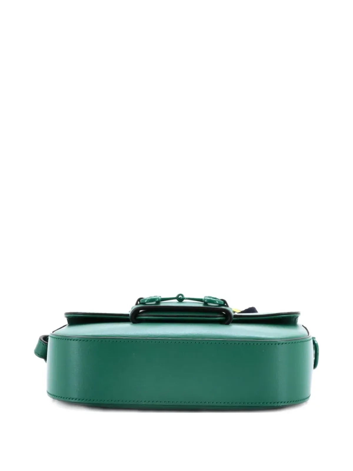Gucci Pre-Owned Horsebit 1955 ショルダーバッグ レザー クロスボディバッグ - Green - 画像4