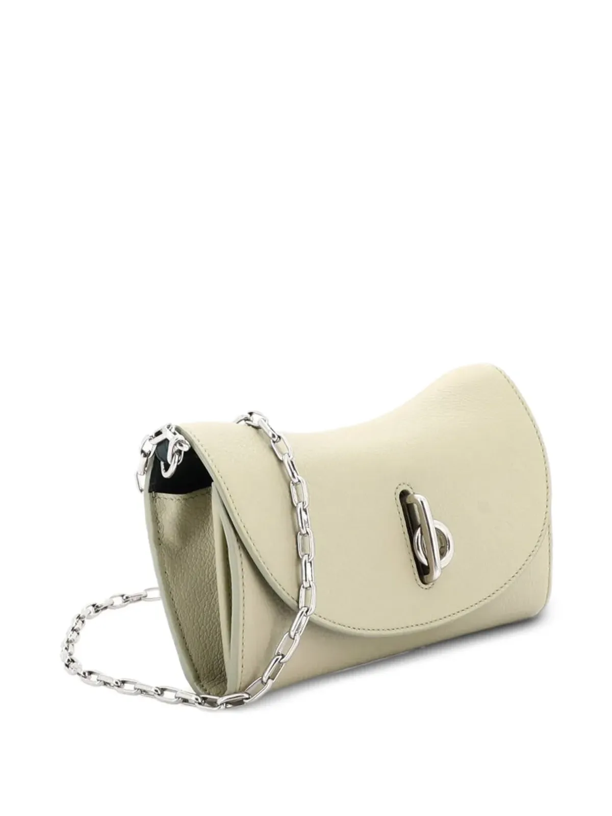 Burberry Pre-Owned ロッキングホース ウォレットオンチェーン ジャカード×レザー ショルダーバッグ - 画像3