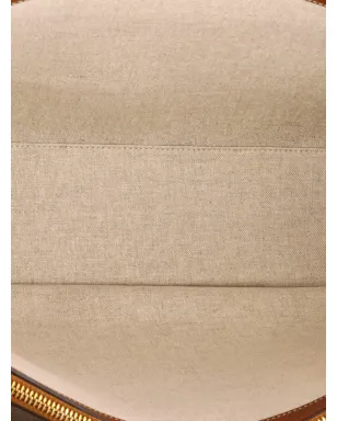Celine Pre-Owned カバス16バッグ キャンバス×レザー トートバッグ - Brown - サムネイル5
