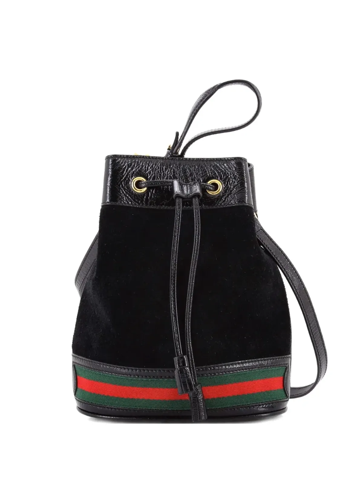 Gucci Pre-Owned オフィディア スエード バケットバッグ - 画像1