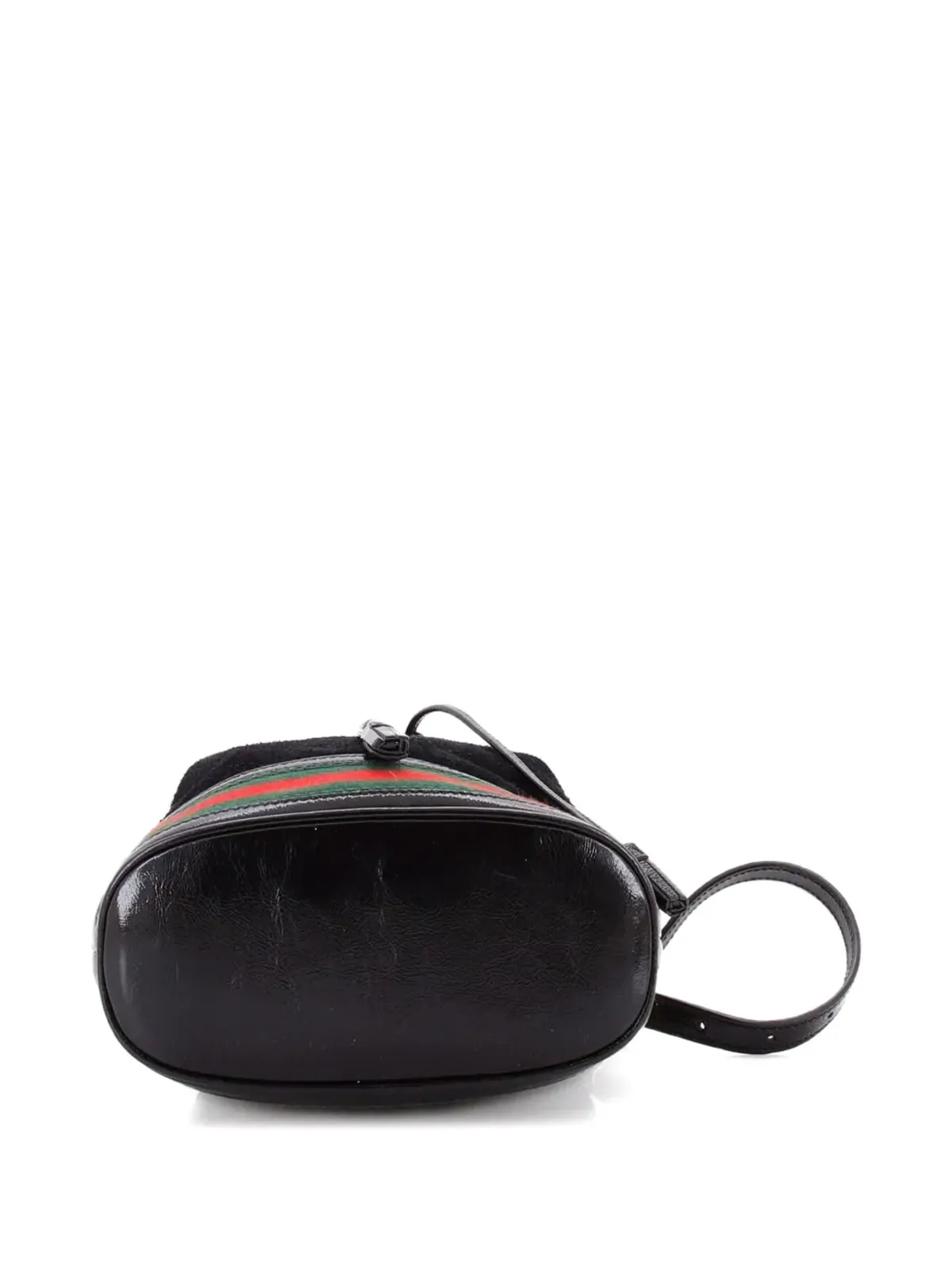 Gucci Pre-Owned オフィディア スエード バケットバッグ - 画像4