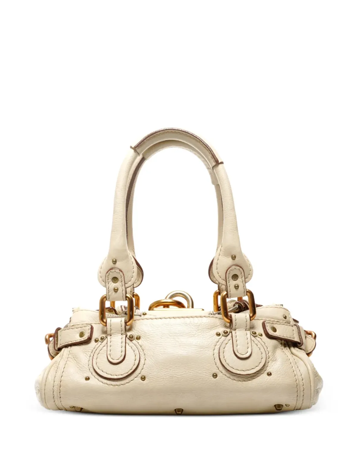 Chloé Pre-Owned レザー トートバッグ 2000-2015年製 - ベージュ系 - 画像2
