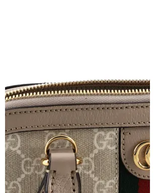 Gucci ビンテージ オフィディア ドーム型トップハンドルバッグ GG コーテッドキャンバス - サムネイル4