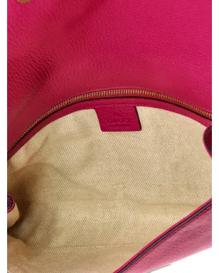 Gucci Pre-Owned ソーホー レザー クラッチバッグ ピンク - サムネイル5