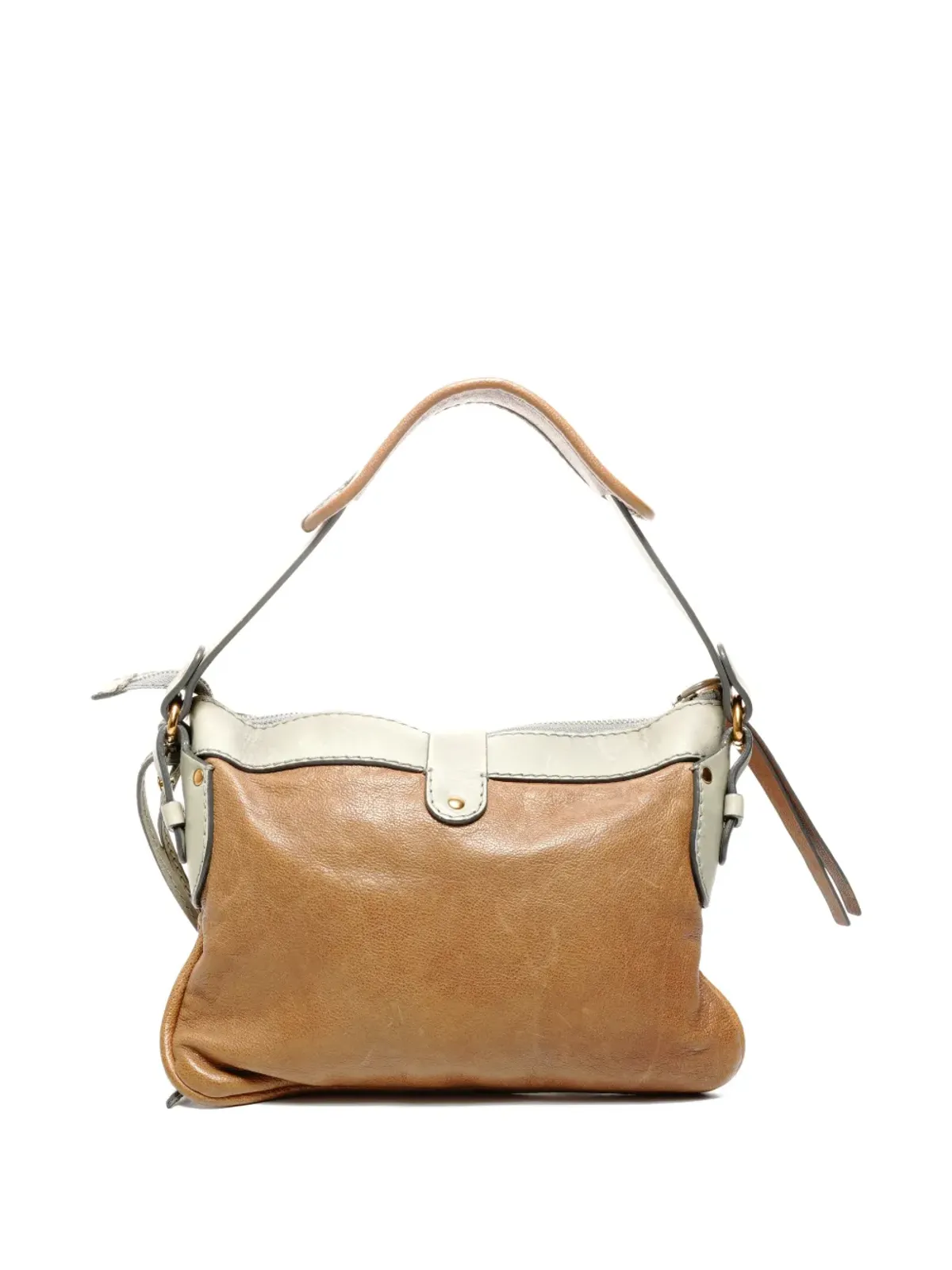 Chloé Pre-Owned 2000-2020s horse-charm shoulder bag - Brown - 画像2