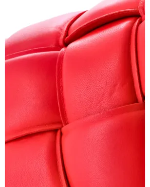 Bottega Veneta ヴィンテージ カセット パディド マキシ イントレチャート レザー クロスボディバッグ - サムネイル5