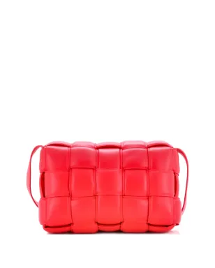 Bottega Veneta ヴィンテージ カセット パディド マキシ イントレチャート レザー クロスボディバッグ - サムネイル2