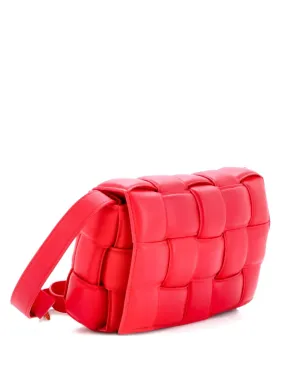 Bottega Veneta ヴィンテージ カセット パディド マキシ イントレチャート レザー クロスボディバッグ - サムネイル3