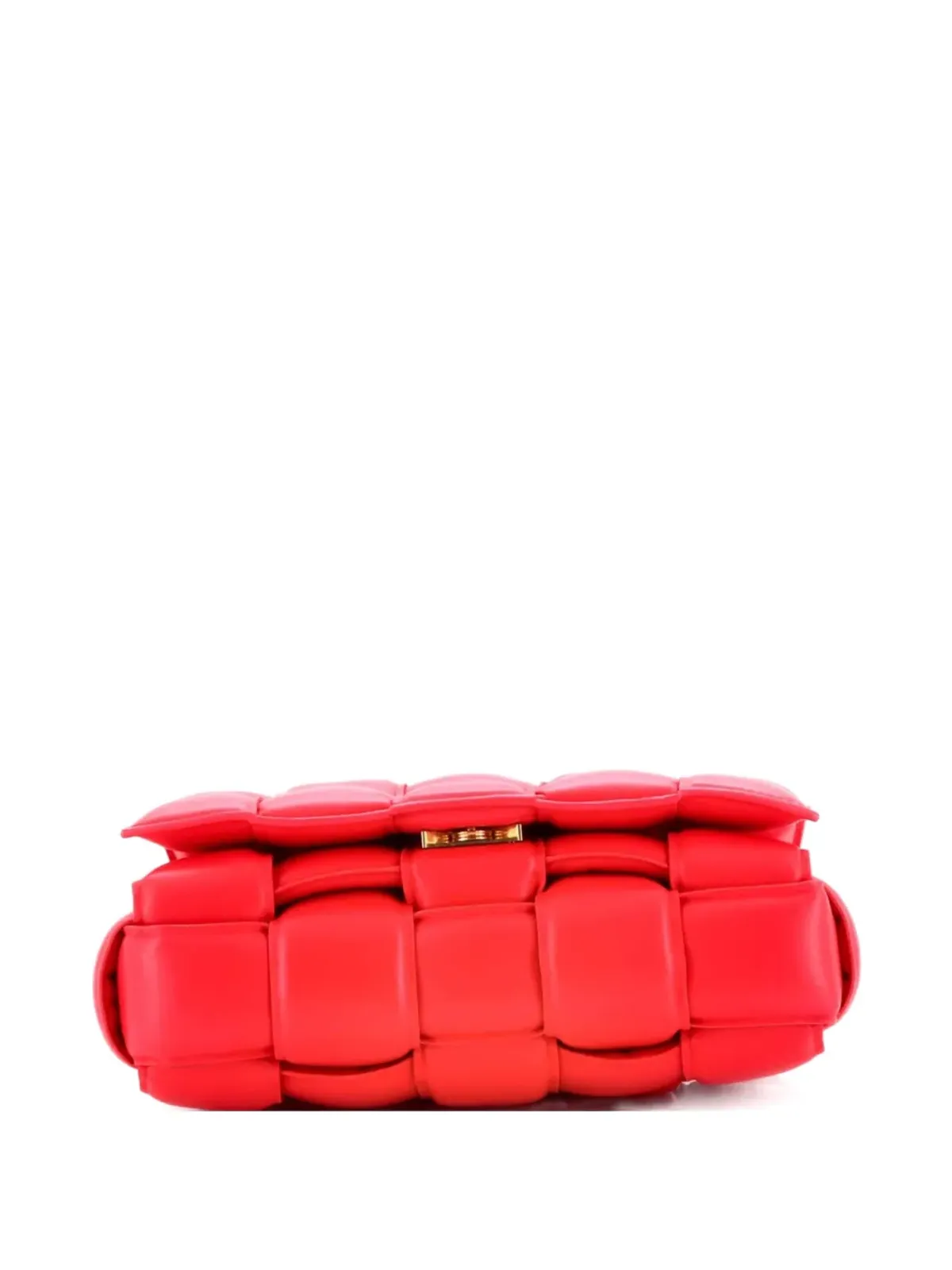 Bottega Veneta ヴィンテージ カセット パディド マキシ イントレチャート レザー クロスボディバッグ - 画像4