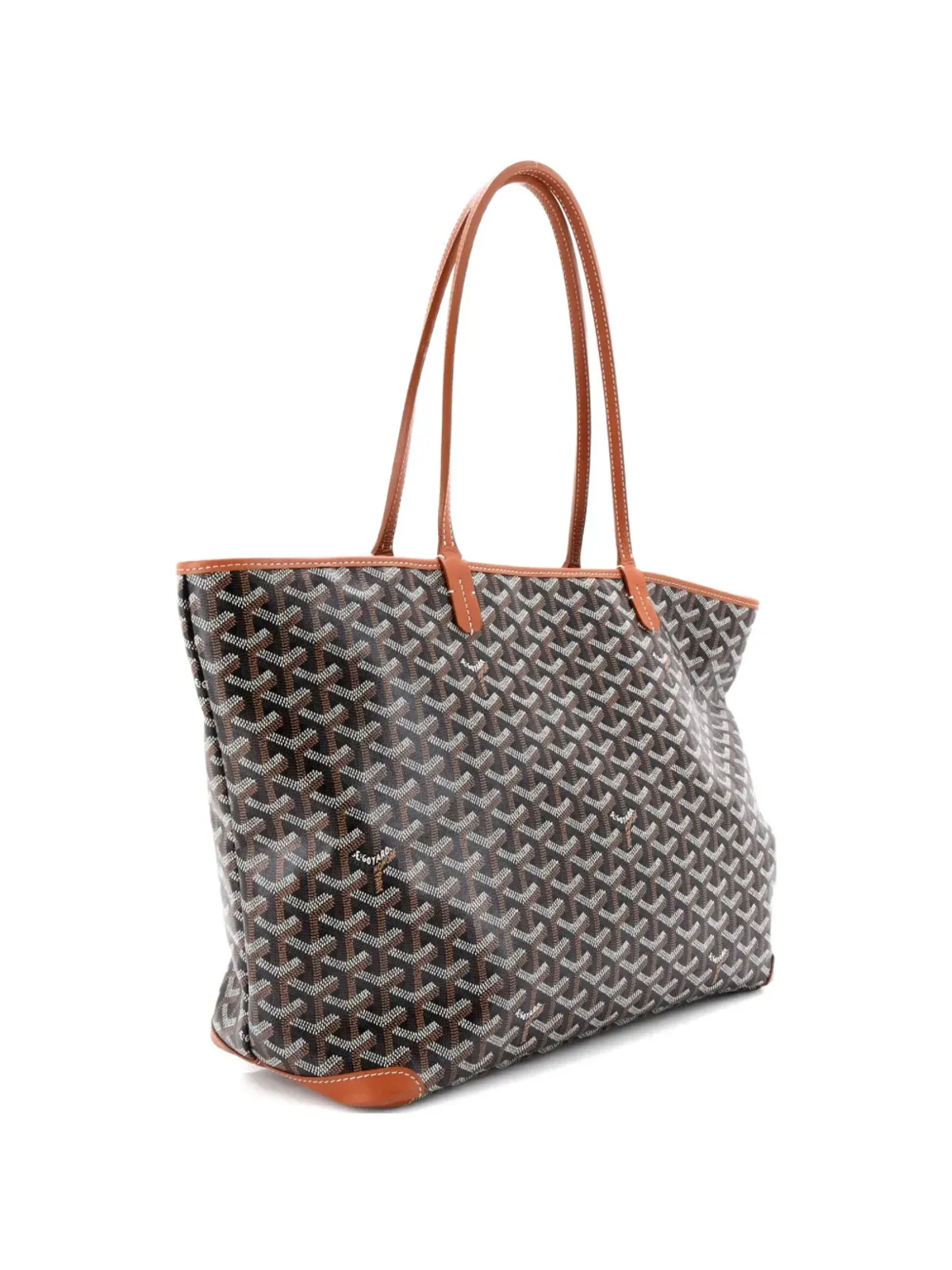Goyard ビンテージ Artois Tote トートバッグ コーテッドキャンバス MM ショルダーバッグ - ブラック - 画像3
