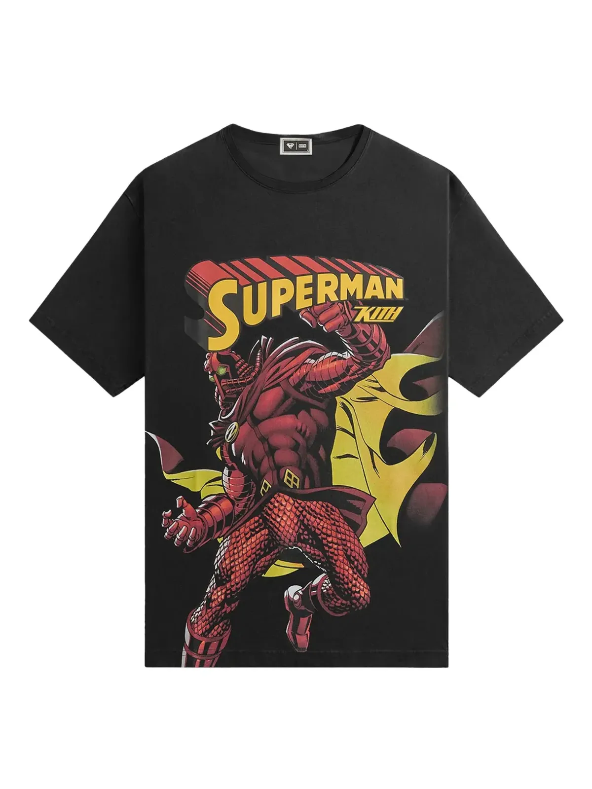 KITH スーパーマン ゾッド Tシャツ ブラック - 画像1