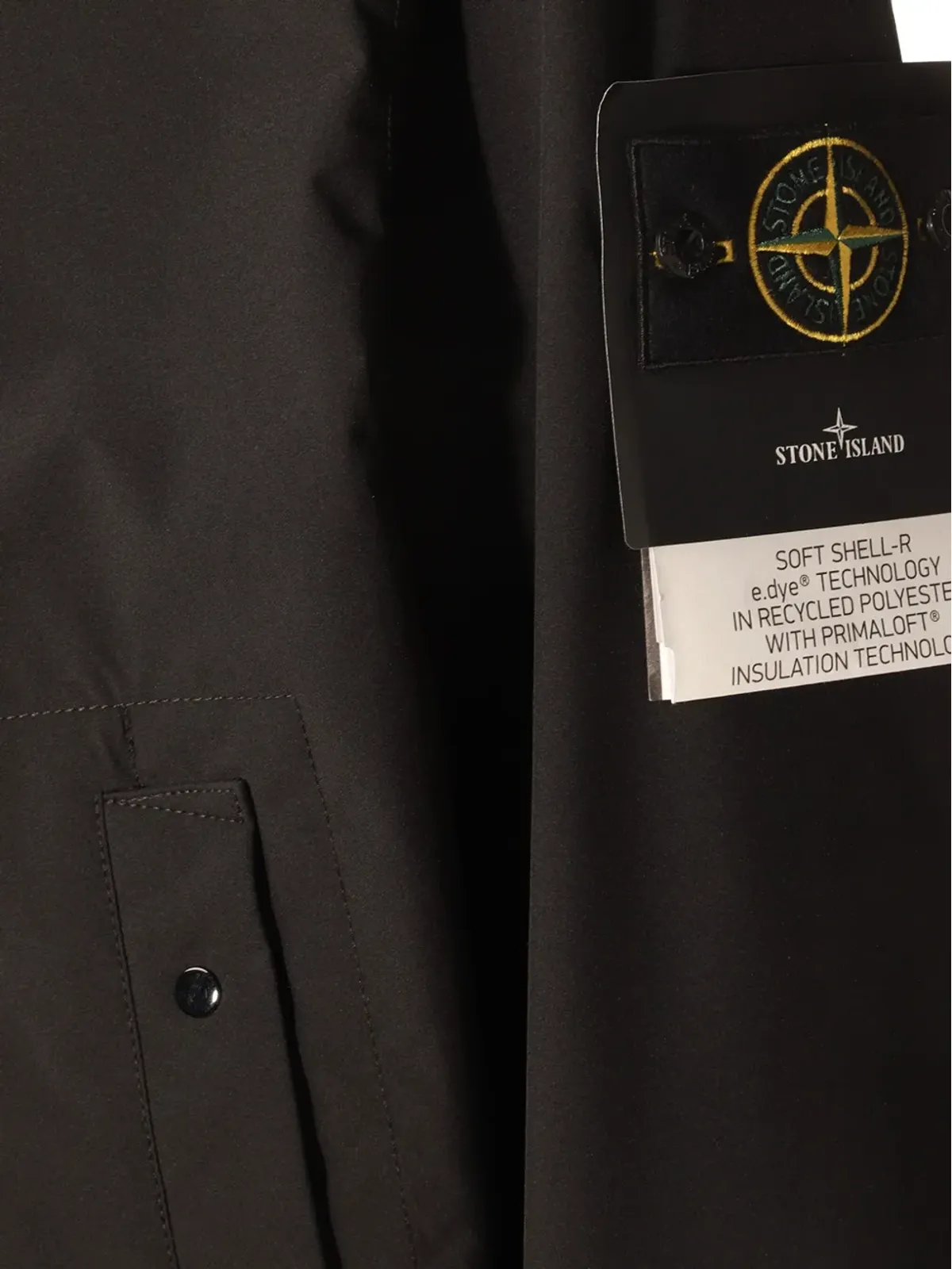 Stone Island ソフトシェル フード付きジャケット - 画像3