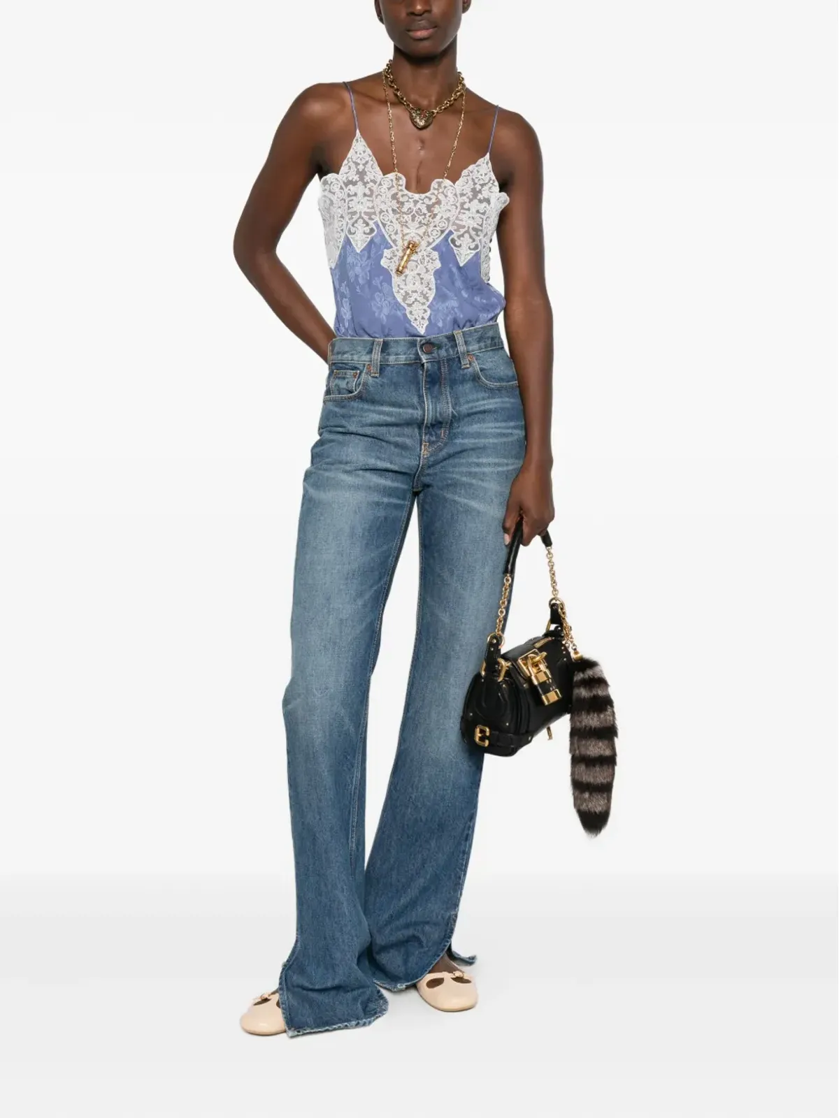 Chloé レースディテールトップ - 画像2