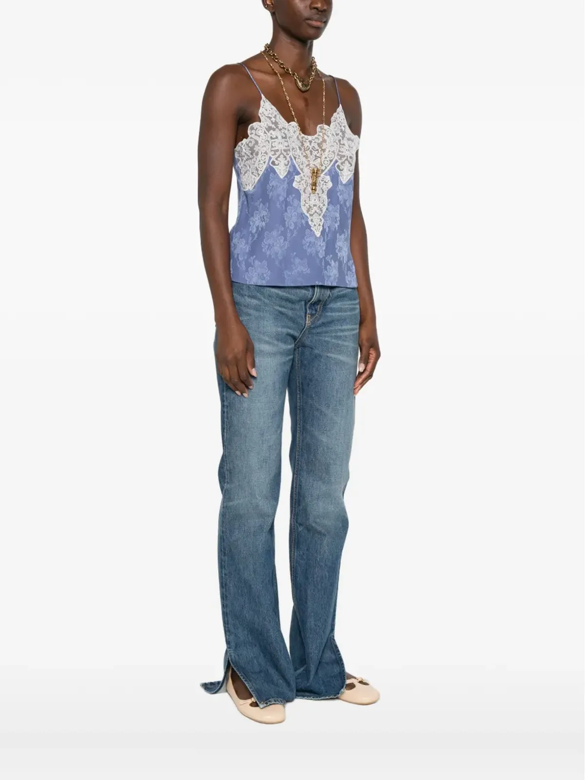 Chloé レースディテールトップ - 画像3