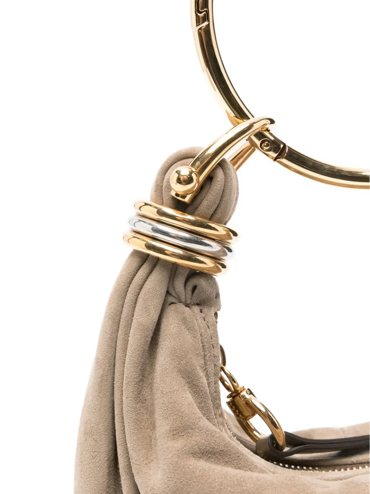 Chloé ブレスレットスエードトートバッグ - 画像4
