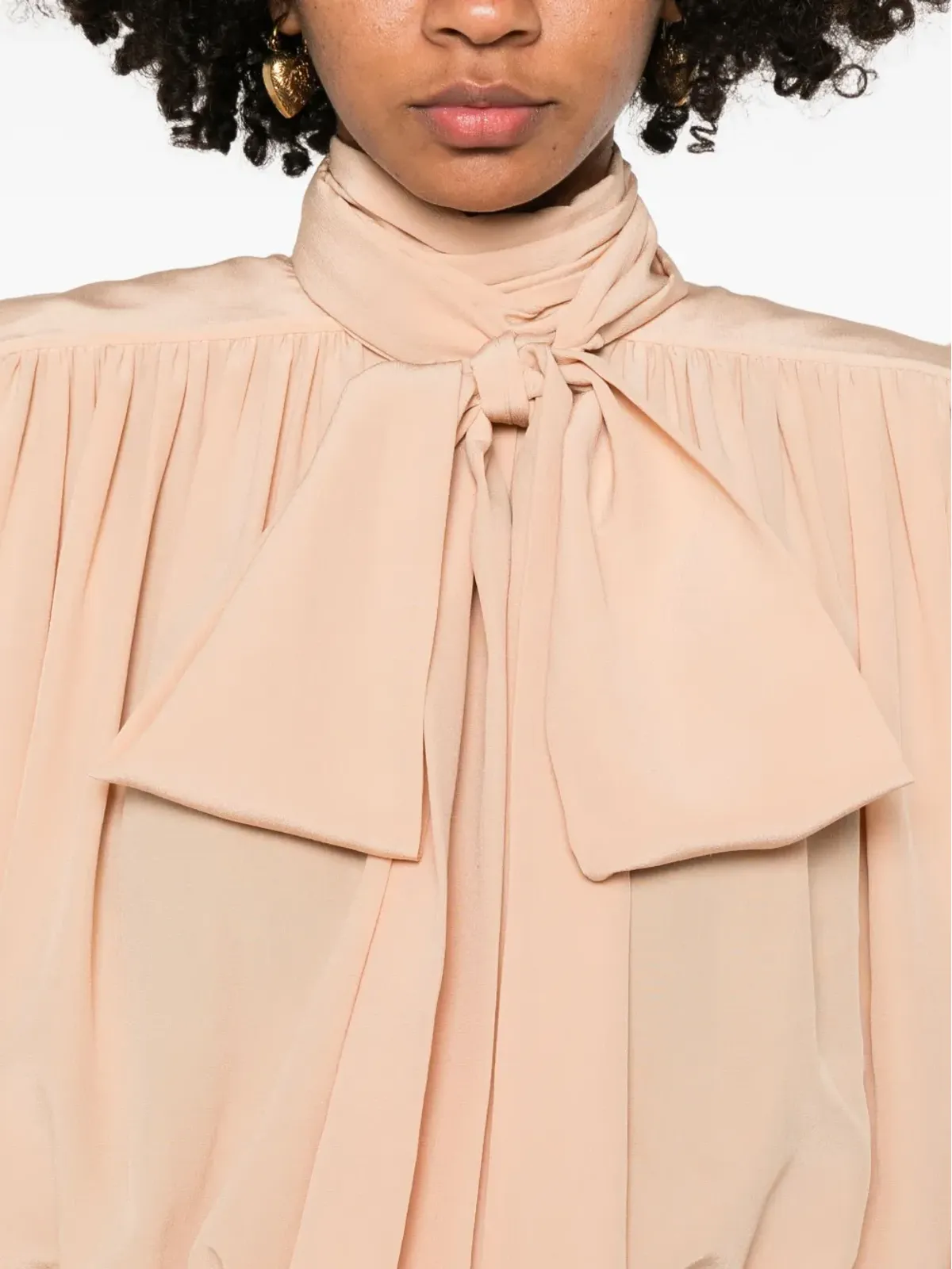 Chloé パウシーボウ長袖ブ4ラウス - 画像5
