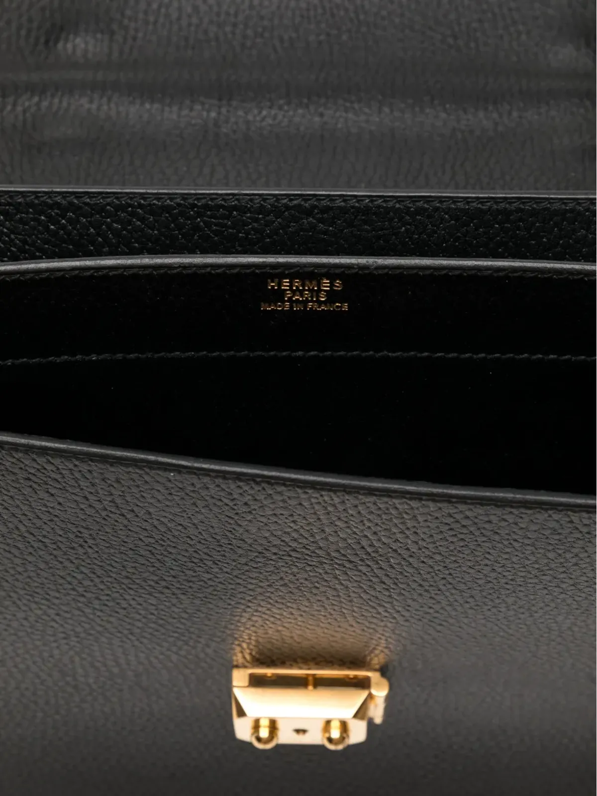 Hermès Pre-Owned サック・ア・デペシュ レザー バッグ - ブラック - 画像4