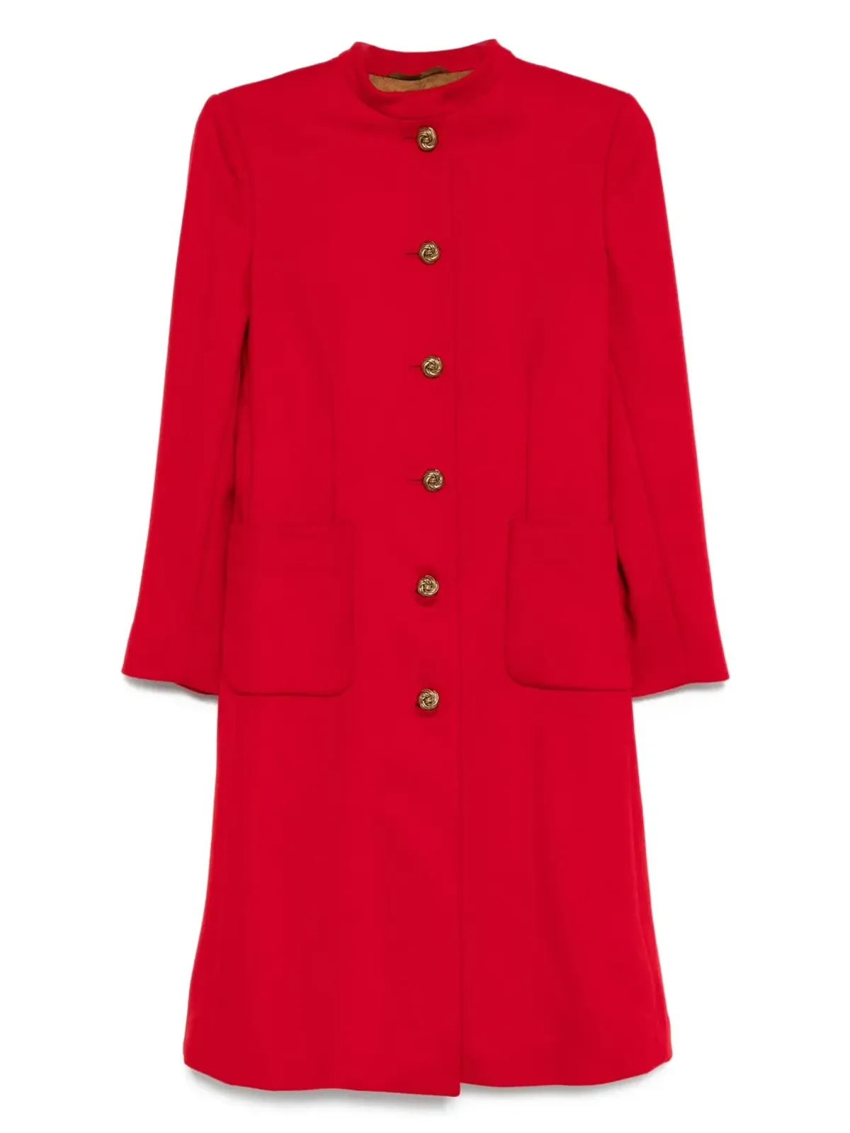 Gucci Pre-Owned シングルブレスト ウールコート - 画像1