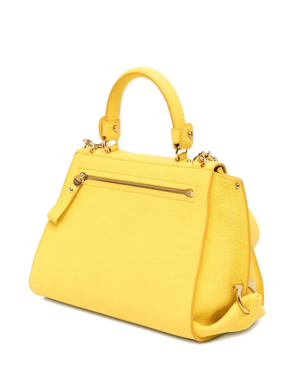 Ferragamo Pre-Owned Sofia two-way handbag - Yellow - 画像2