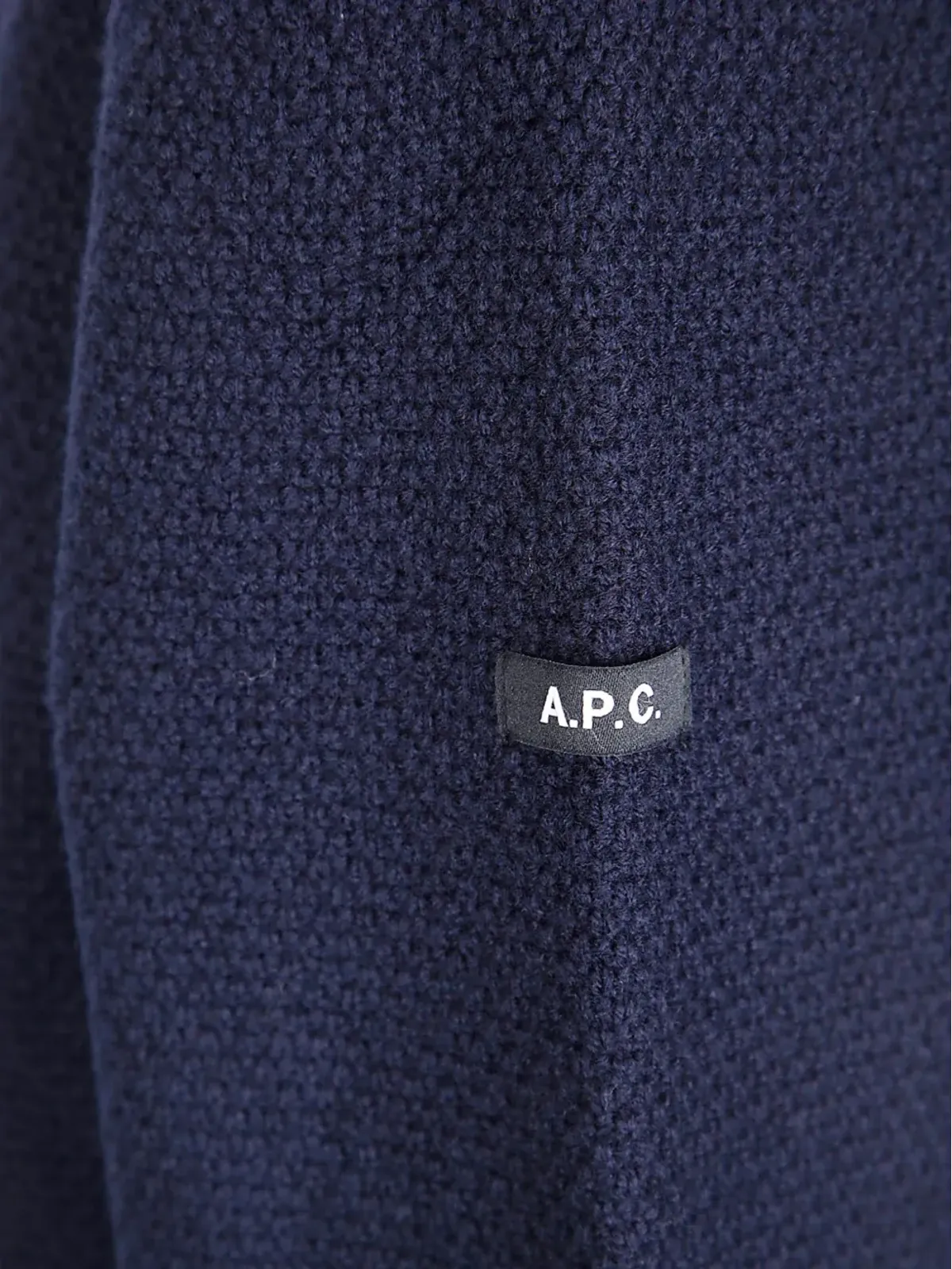 A.P.C. テクスチャードウール クルーネック セーター - 画像3